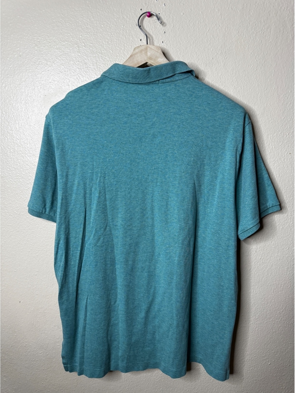 Polo Ralph Lauren Men's Polo Shirt XL Blue Custom Fit Cotton - Picture 7 of 7